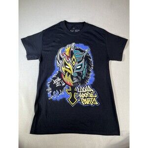 WWE URBAN AZTEC LUCHA HOUSE PARTY BLACK T-SHIRT SIZE: Small